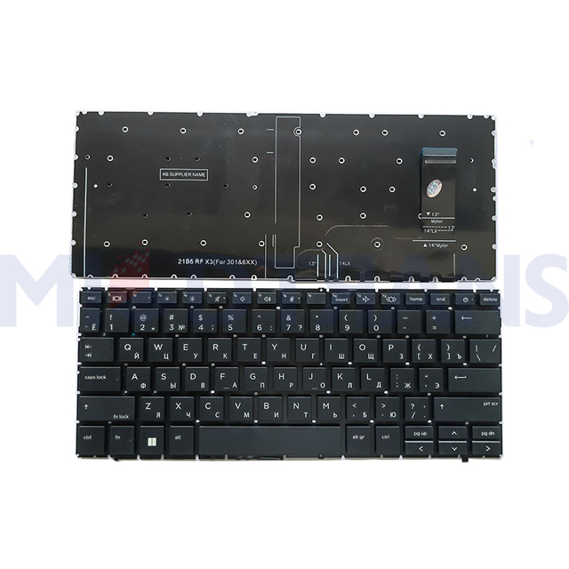 New RU Keyboard Layout for HP Probook 440G9 440 G9 445 G8 640 G8 Russia Laptop Keyboard