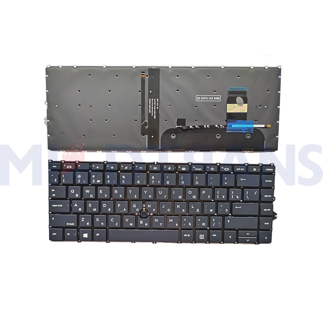 New Russian Keyboard Price for HP EliteBook 840G7 840 G7 745 G7 840 G8 RU Laptop Keyboard Replacement