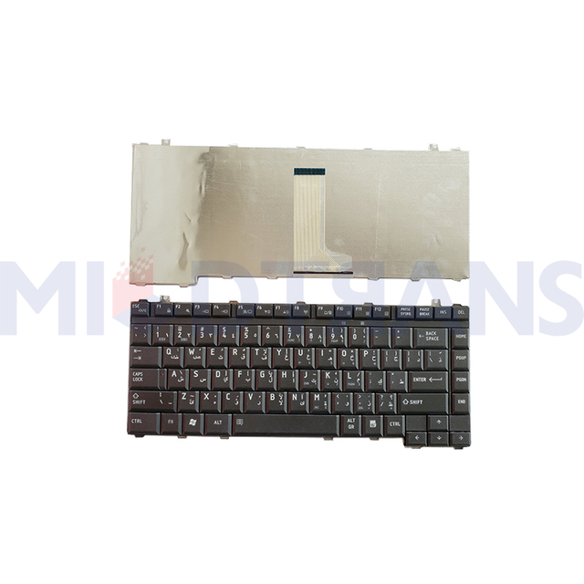 New AR Keyboard Layout for Toshiba A200 Laptop Keyboard Replacement