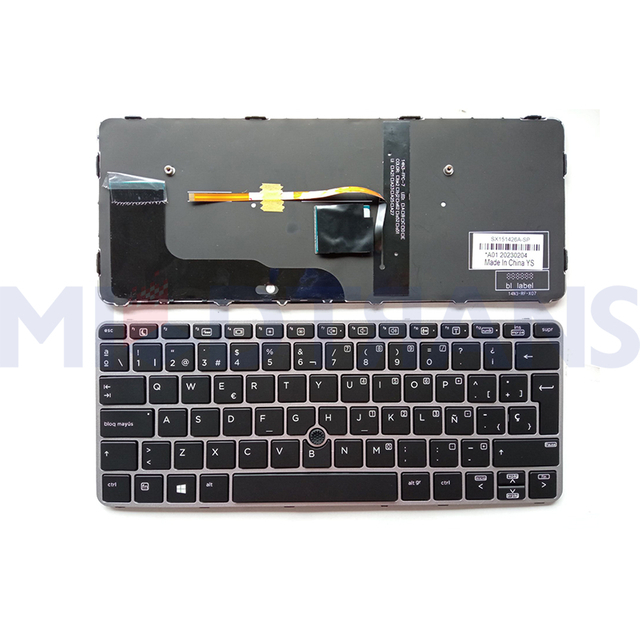 Spanish Keyboard for HP EliteBook 820G3 820 G3 820 G4 725 G3 725 G4 SP Laptop Keyboard