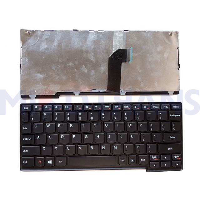 New US Language Keyboard Layout for Lenovo Yoga11 Black Laptop English Keyboard Replacement