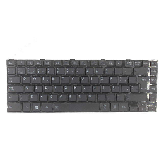 New Laptop Spanish Keyboard For Toshiba L800 L800D L805 L830 L835 L840 L845 P840 P845 C800 C840 C845 M800 M805 SP Keyboard
