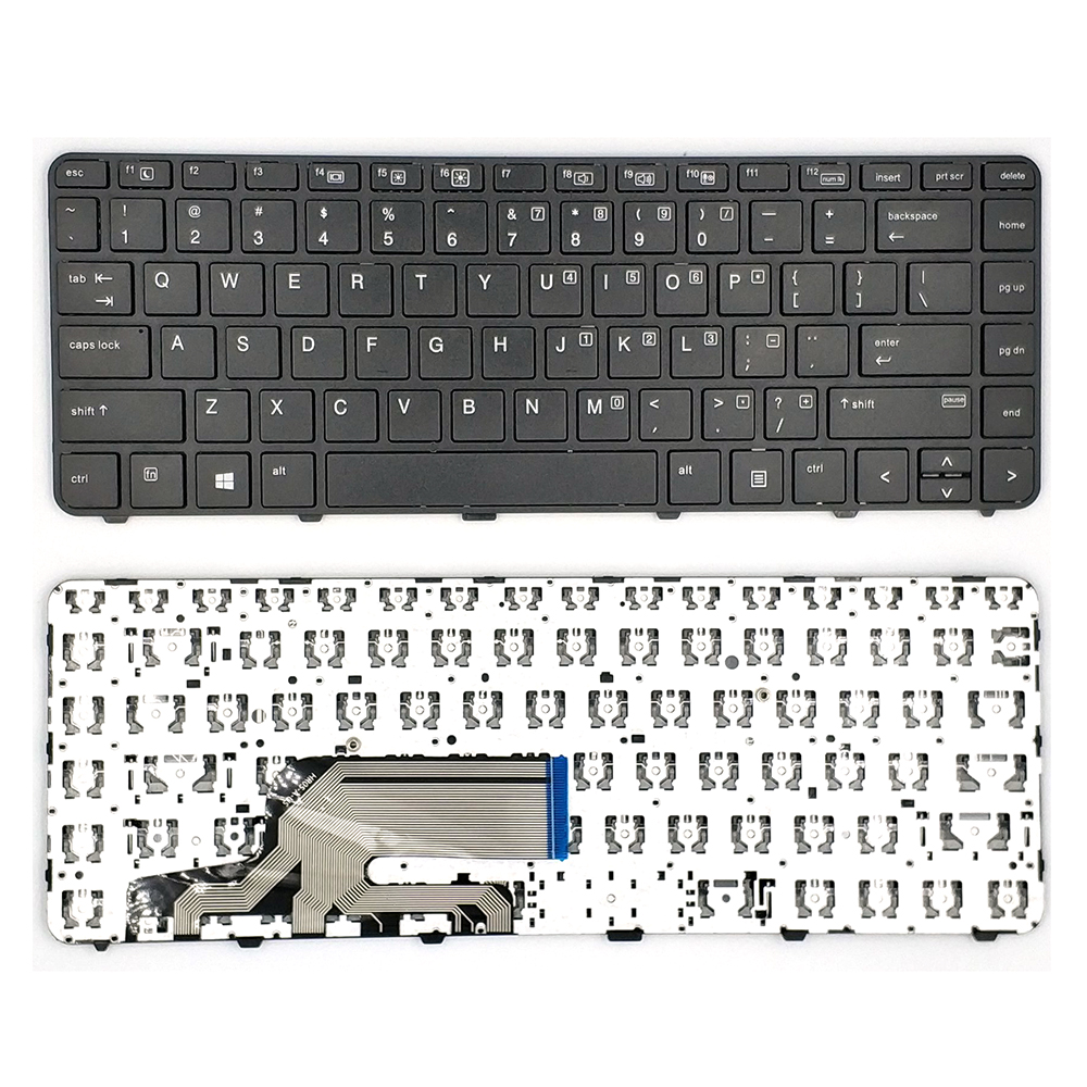 Laptop Keyboard With Frame For HP Probook 440 G3 US Layout New