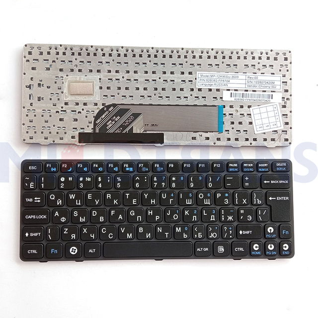 New RU for Sony EXO ES10 N230 N210 N201 Laptop Keyboard