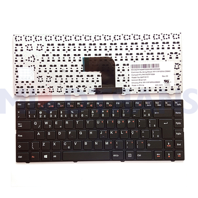 BR For Compal QAT10 QAT11 PK130PR1A00 PK130PR1A19 PK130PR1A10 PK130PR1A24 Keyboard