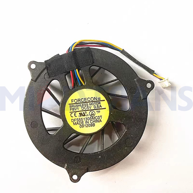 New Laptop Cpu Cooling Fan for Dell Studio 1535 1536 1537 1555 PP33L Laptop Computer Independent Fan