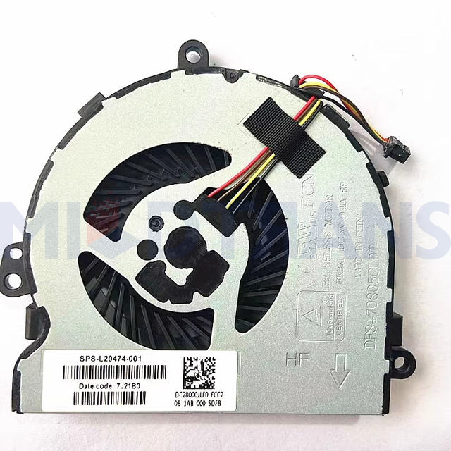 Brand New Laptop Cooling Fan Price for HP 15-DB 15-BW DX 250 256 G7 L20474-001 Laptop Computer Cooling Fans