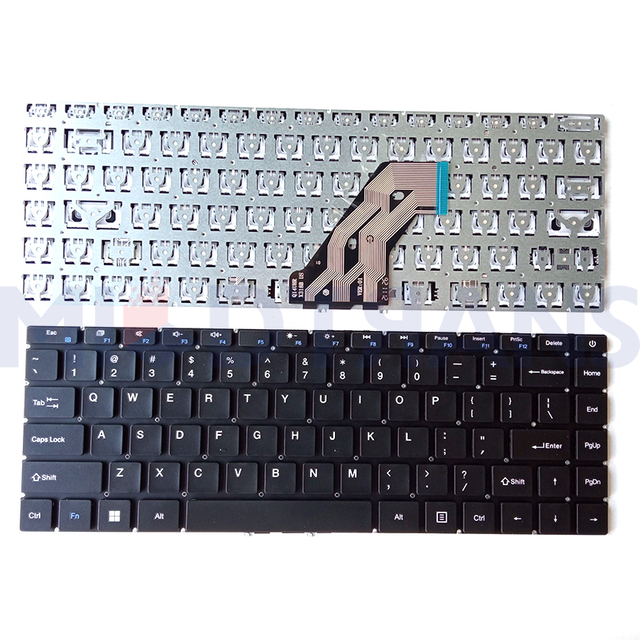 US Keyboard Layout for Zyrex Pro A7410 Q14UHR English Replacement Laptop Keyboards