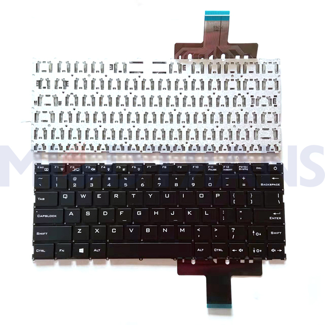 New US Keyboard Layout for MECHREVO S1 Pro-01 S2 Pro-02 S3 Laptop Keyboard Replacement