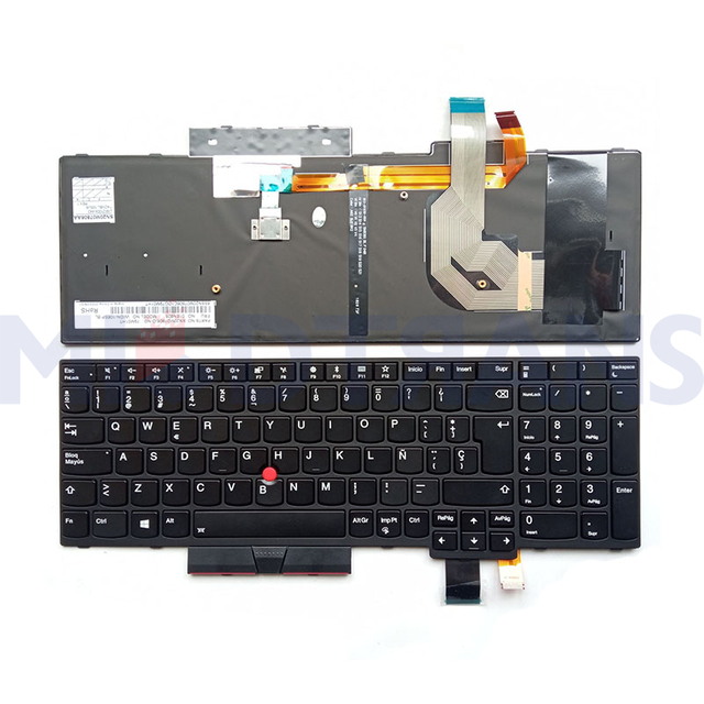 New SP Keyboard Layout for Lenovo Thinkpad T570 P51S T580 P52S Computer Laptop Keyboard Spanish