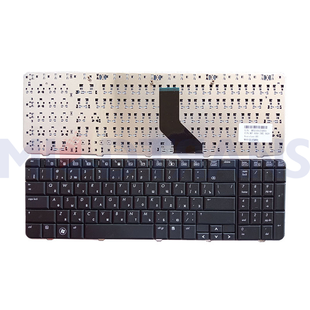 Laptop Russian Keyboard Layout for HP Compaq CQ60 CQ60-100 CQ60-200 CQ60-300 RU Keyboard Replacement