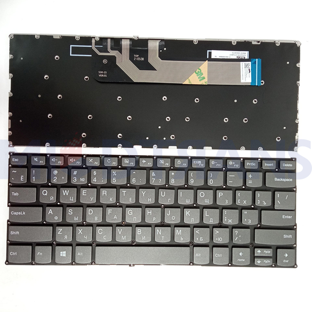 Replacement RU Keyboard Layout for Lenovo Ideapad Yoga 530-14 530- 14ARR Russian Laptop Keyboard