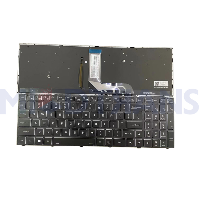 Laptops Brand New English Keyboard for Hasee GX9 GX7 GX8 US Keyboard Replacement