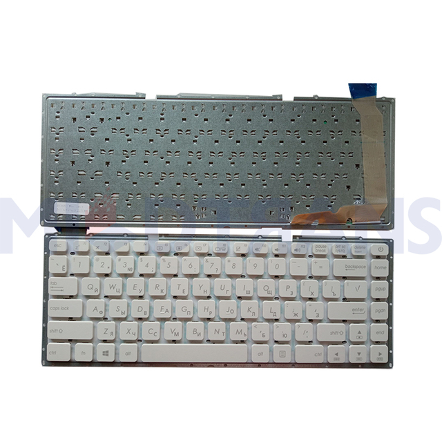 RU Virtual Keyboard for Asus VivoBook X441 Series Compatible with Models X441S X441SA X441SC X441N X441NA A441NA