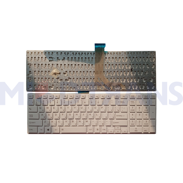 New RU Keyboard for Toshiba Satellite C50-A C50-A506 C50D-A C55T-A C55-A C55D-A Russian Laptop Keyboard