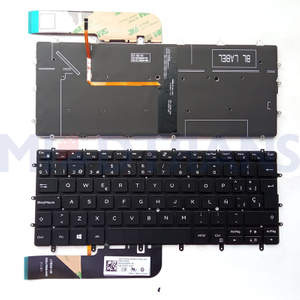 Replacement SP Keyboard for DELL XPS 13 9370 9380 9305 7390 Spanish Laptop Keyboard