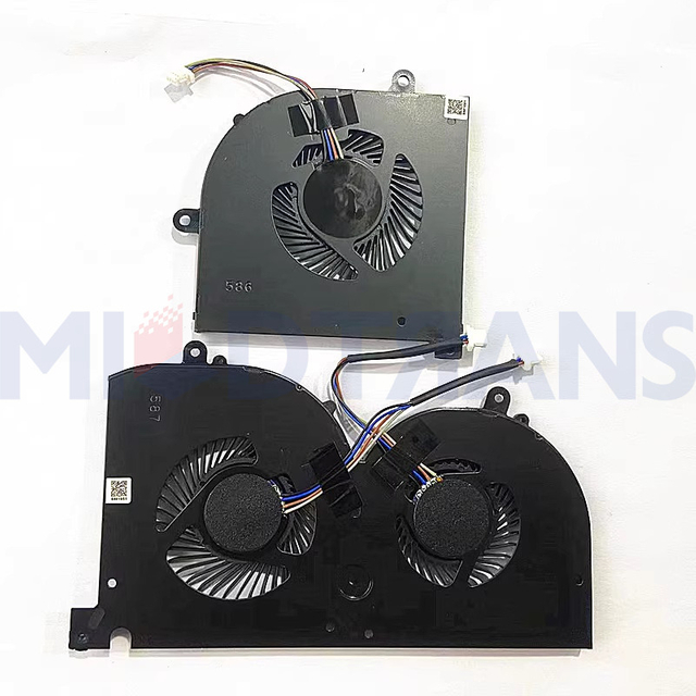 Compatible with MSI GS75 P75 WS75 fans MS-17G1 MS-17G2 MS-17G3 cooling fans