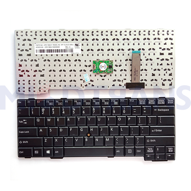 New US for Fujitsu Lifebook SH761 SH560 SH561 S752 SH760 E751 S761 S561 Keyboard