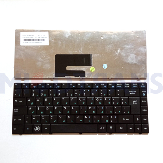 New RU For MSI CR420 CR400 X350 EX465 CX420 CR420 X370 CR460 Laptop Keyboard