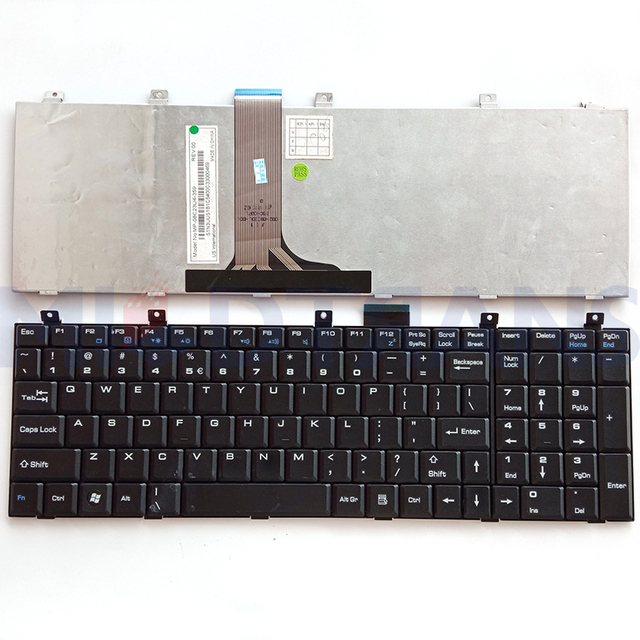 NEW US FOR MSI A5000 A6000 CR600 VR600 VR601 VR630 PR600 PR601 EX600 X600 GREEK Laptop Keyboard