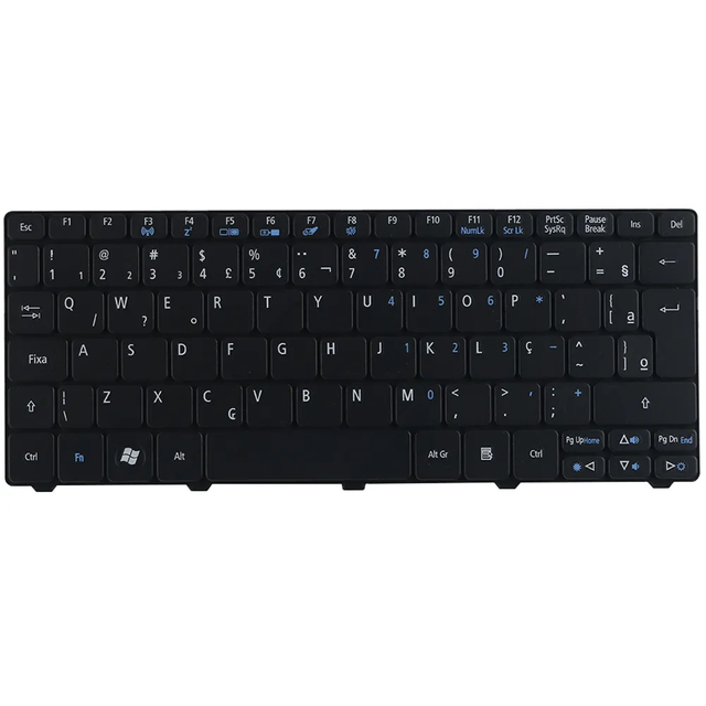 Brazil BR Keyboard For Acer Aspire One D260