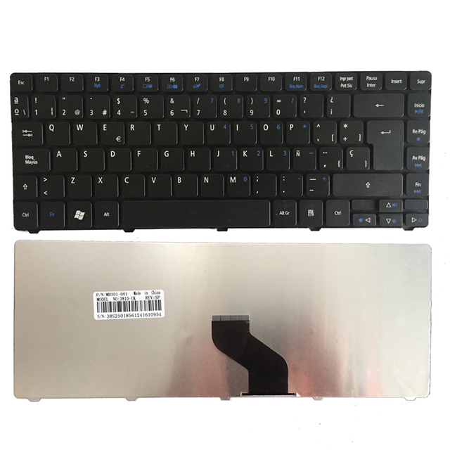 Spain Laptop Keyboard For Acer Aspire 3410 3410T 3410G 3810 3810TG 3810T 3815 3820 3820G 3820T 4820 4820G 4820TG SP Keyboard