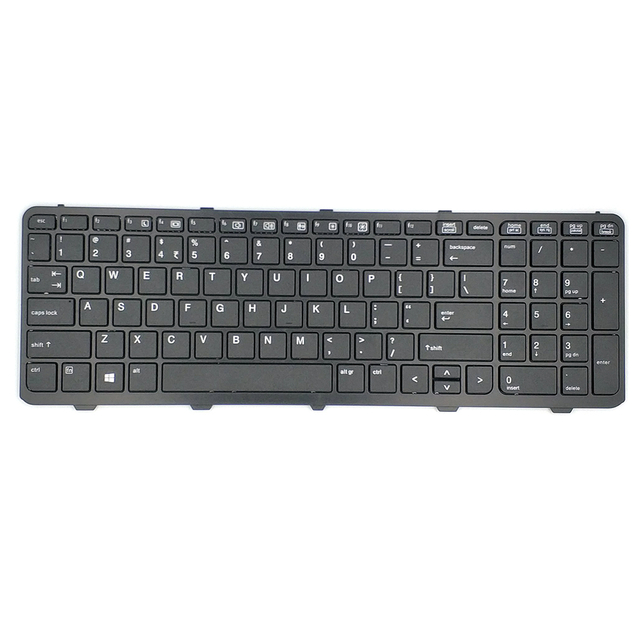 US Laptop Keyboard For HP Probook 450 G1 English Keyboard With Frame