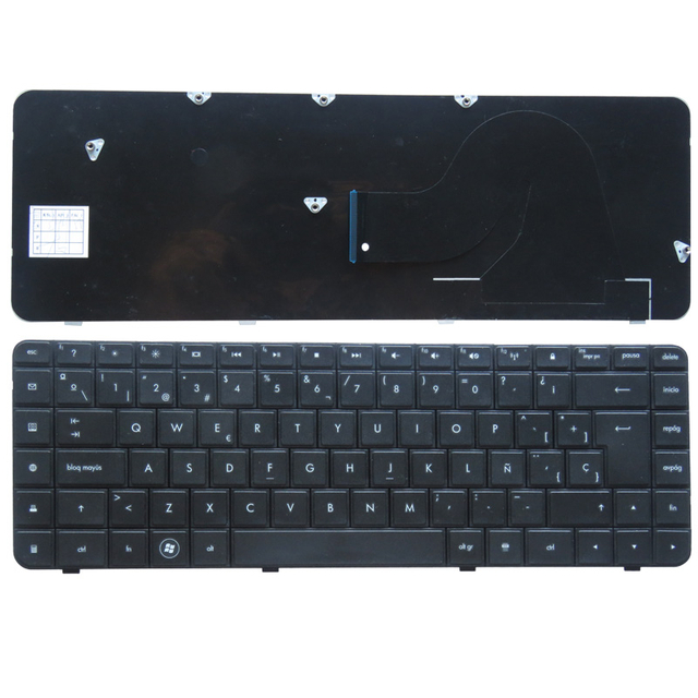 New Spanish Keyboard For HP CQ62 G62 CQ56 G56 For Compaq 56 62 G56 G62 CQ62 CQ56 CQ56-100 SP Laptop Keyboard