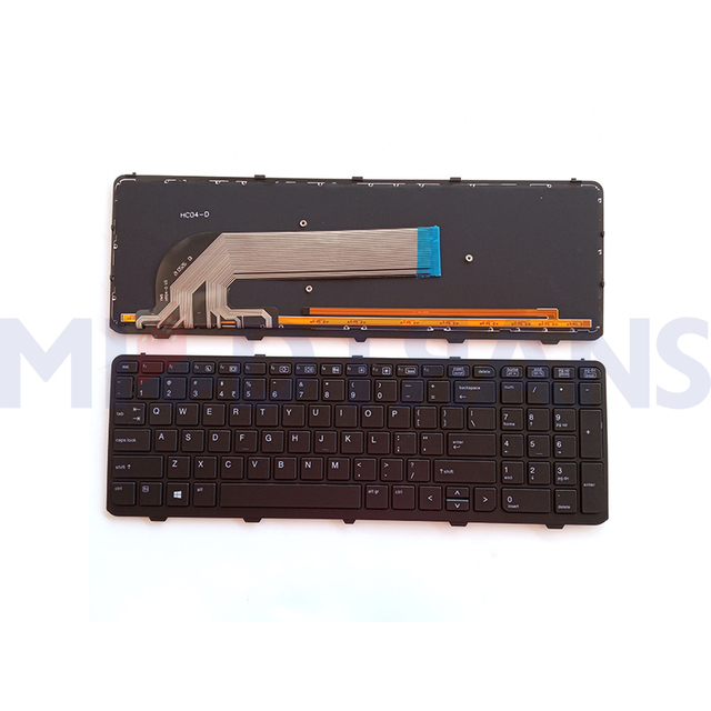 US English Laptop Keyboard For HP ProBook 450G0 450G1 450G2 455G1 455G2 Keyboard for Laptop Replacement