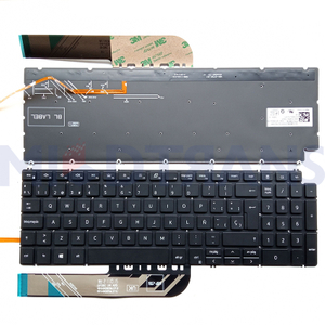 SP Laptop Keyboard for Dell 7590 P83F 5580 5584 5593 5598 Spanish Laptop Keyboard Replacement