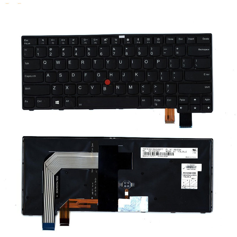 New Laptop US Keyboard Backlit For Lenovo T470P US Keyboard Layout
