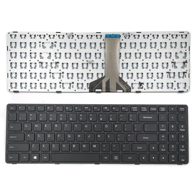 New Good Price For Lenovo 100-15IBD US Layout Laptop Notebook Keyboard With Frame