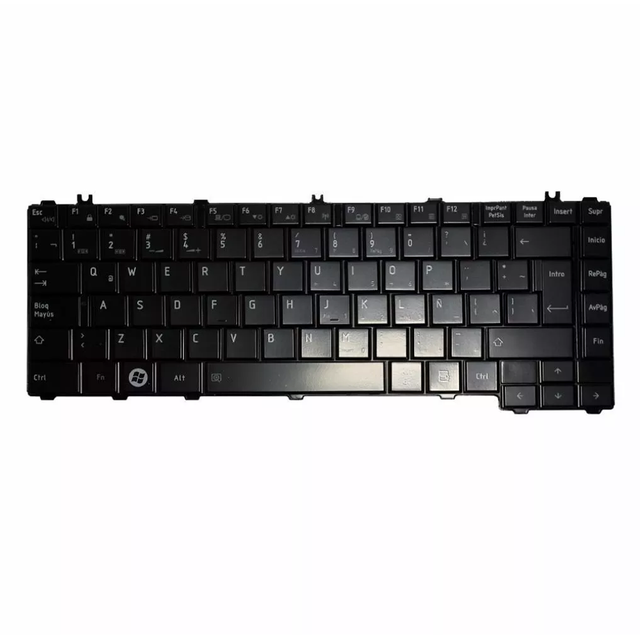 Laptop Spanish Keyboard For Toshiba C600 C640 C640D C645 C645D L600 L600D L630 L745D L700 L705 L730 L735 L745 L735D SP Keyboard