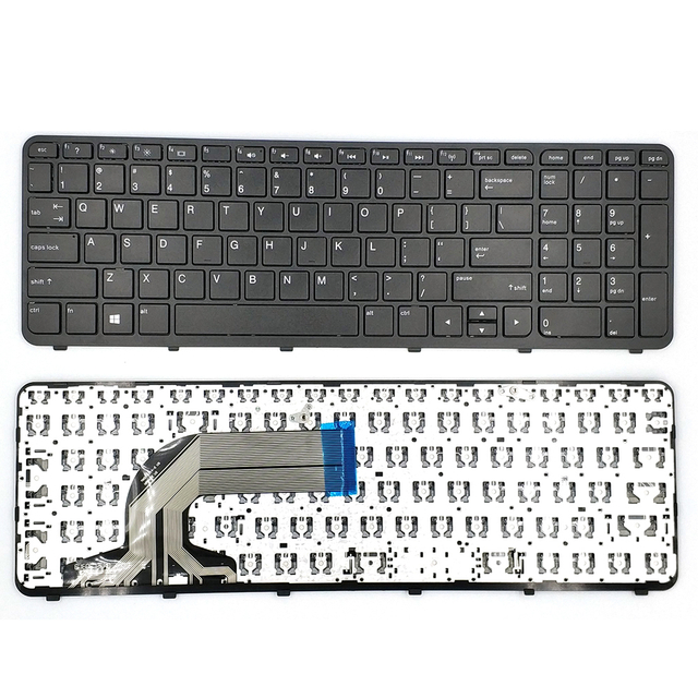 For HP ProBook 350 G1 With Frame English US Laptop Keyboard Replacement Part