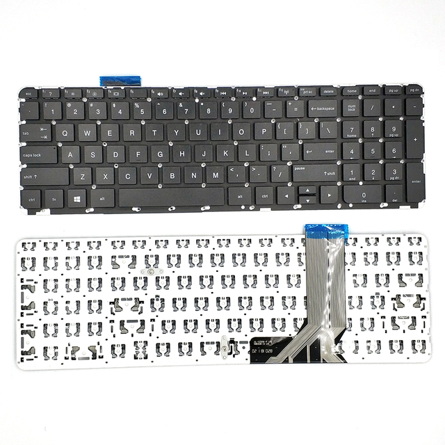 Wholesale New US Layout Keyboard For HP 15-J Not With Frame Notebook Laptop Keyboard Replacement