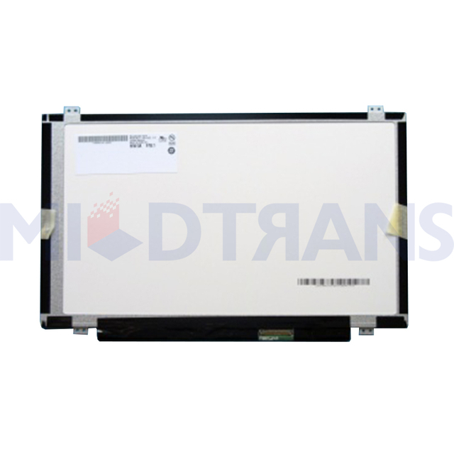 14" B140XW03 V0 LED Laptop Screen 1366(RGB)*768 TN Panel 40-Pin LVDS 60Hz