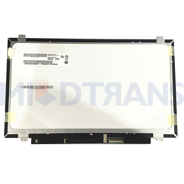 B140XTK01.0 14.0" Laptop Lcd Led Touch Screen Display Pane Replacement HD 1366*768 EDP 40 Pin