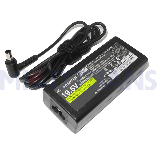 For Sony 19.5V 3.3A 6.0*4.4mm Notebook AC Power Adapter Charger