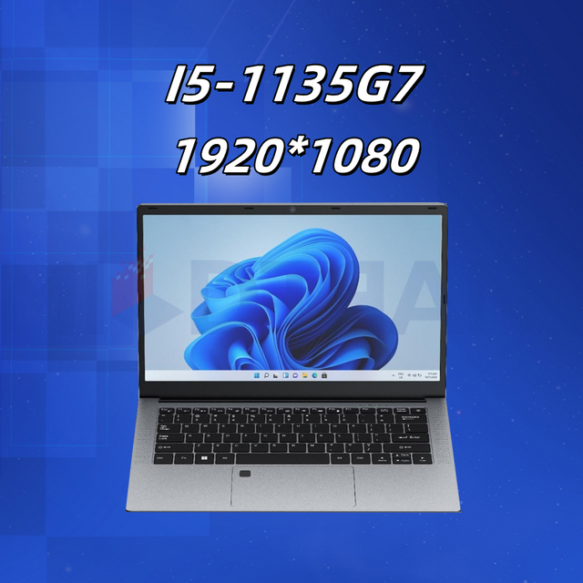 laptop for sale cheap 14 inch DU41-TU45C CPU I5-1135G7 1920*1080 DDR4 3200MHz 8GB RAM SSD 128GB 4650mAh 11.55V notebook computer