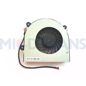 Brand New Laptop Cpu Fan for Clevo W230SS W370SK God of War K710C-i7 W150E K590S Cooler Laptop Fan