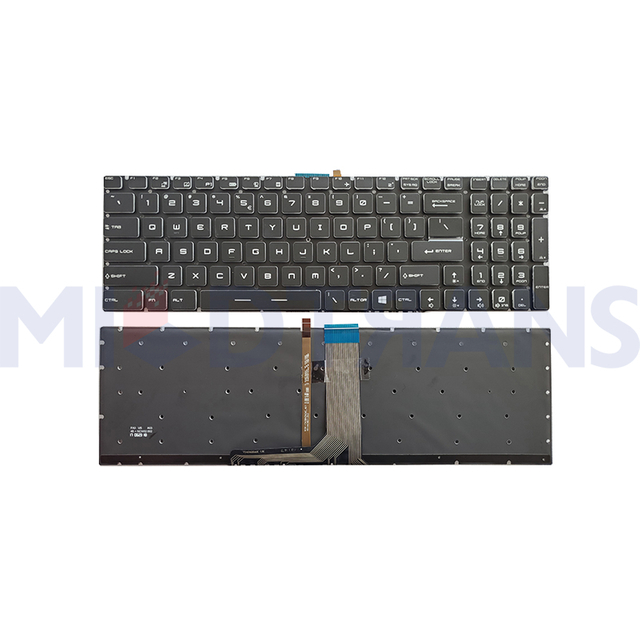 Replacement US Keyboard for MSI GS60 GS63VR GT62 GT62VR GT72 GT73VR English Laptop Keyboard Layout