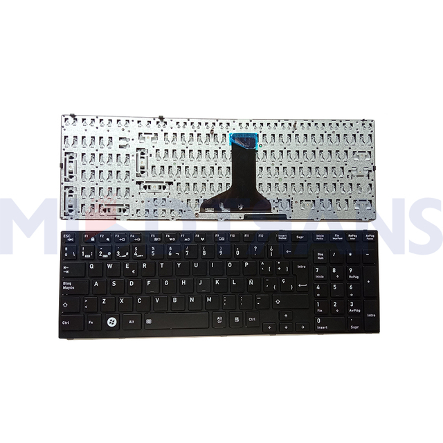 New SP Keyboard for Toshiba Satellite P750 P750D P755 P755D P770 Spanish Laptop Keyboard Layout