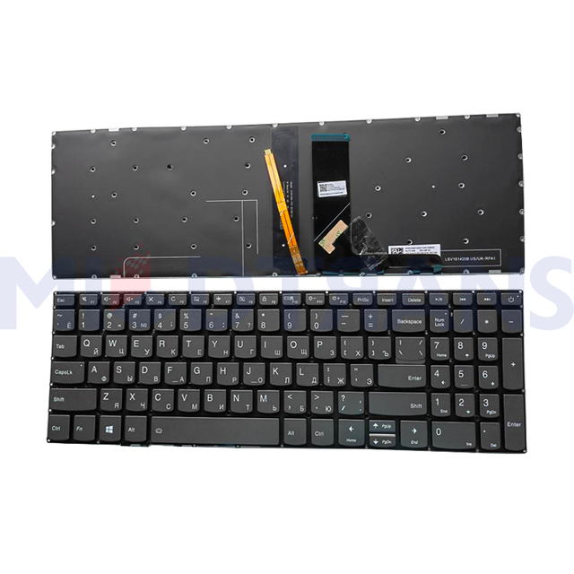 New Replacement RU Language Keyboard for Lenovo Ideapad 320-15 320-17 Russian Laptop Keyboard