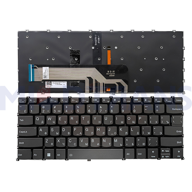 Replacement RU Keyboard for Lenovo Air14 2020 14IIL 14ARE Russian Laptop Keyboard Backlight