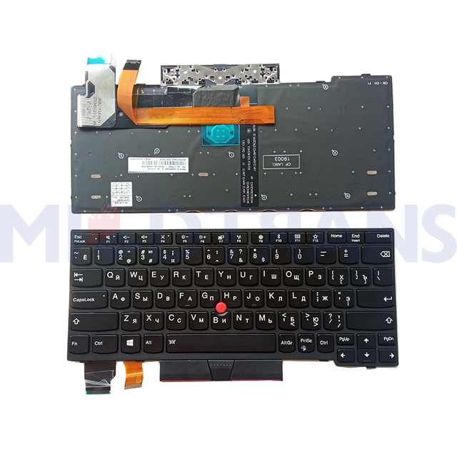 New Russian Keyboard for Lenovo Thinkpad X280 A285 X395 X390 RU Laptop Keyboard