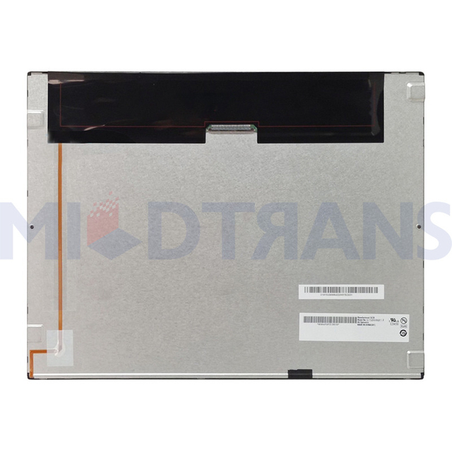 15.0" G150XAN01.2 Laptop Replacement Screen 1024(RGB)*768 LVDS 30 Pins 60Hz 500 Cd/m² 60% NTSC Laptop Led Lcd Screen