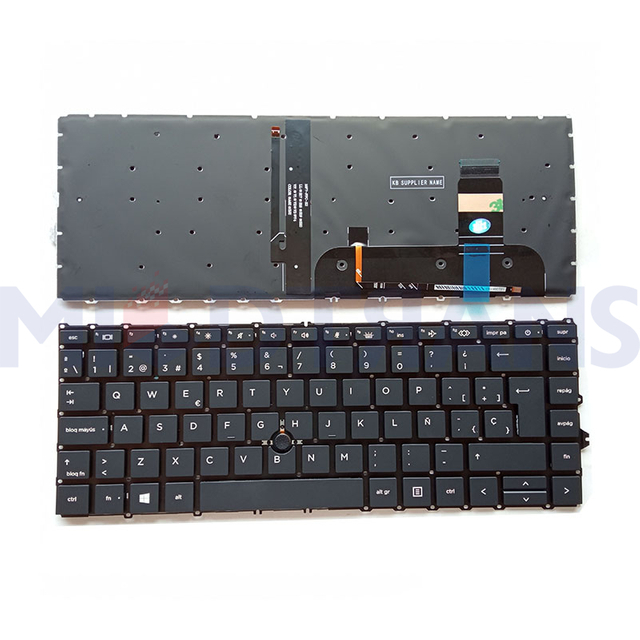 SP Keyboard Replacement for HP ELITEBOOK 840G7 840 G7 840 G8 845 G7 845 G8 745 G7 745 G8 Laptop Keyboard Layout