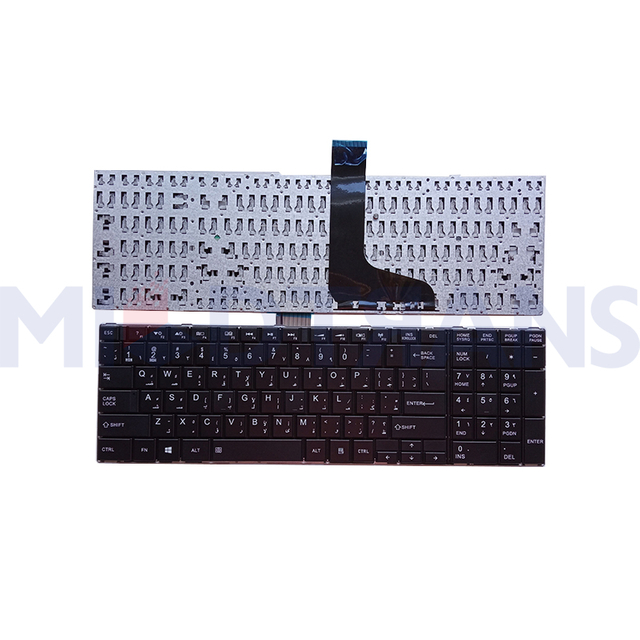 New Arabic Keyboard for Toshiba C850 C855D C850D C855 C870 C870D C875 AR Laptop Keyboard