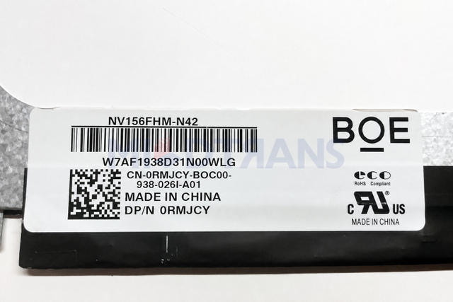 For BOE NV156FHM-N42 Replacement Screen - 15.6" Full HD 1080P IPS 30 Pin eDP Slim Laptop LCD Display for Lenovo Dell HP