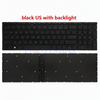 For HP Pavilion 15-DA 15-DB 15-DX 250 G7 255 G7 Laptop Keyboard US Layout Backlit Black Silver L20300-001